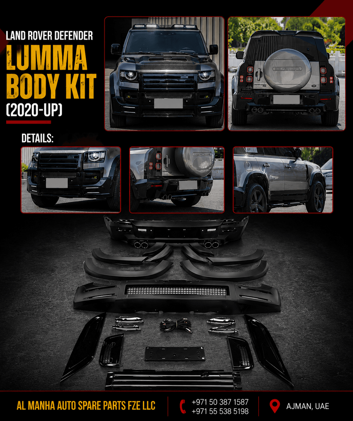 DEFENDER LUMMA BODY KIT (2020-UP)