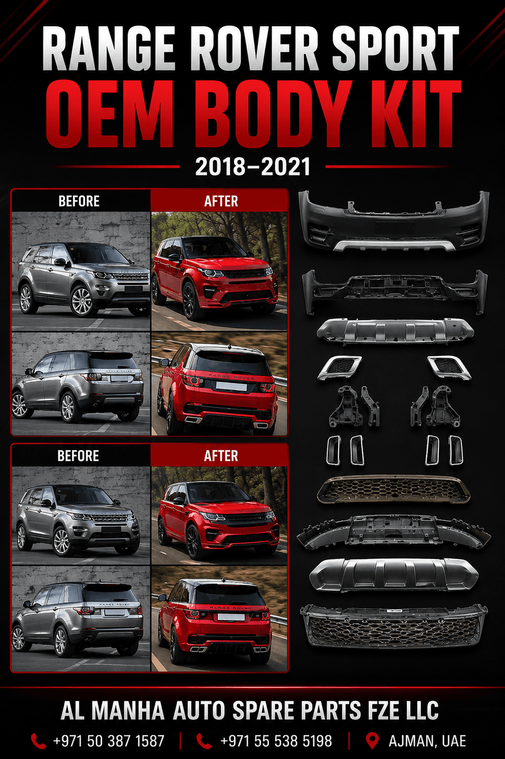LAND ROVER DISCOVERY SPORT SERIES(2015-UP)
