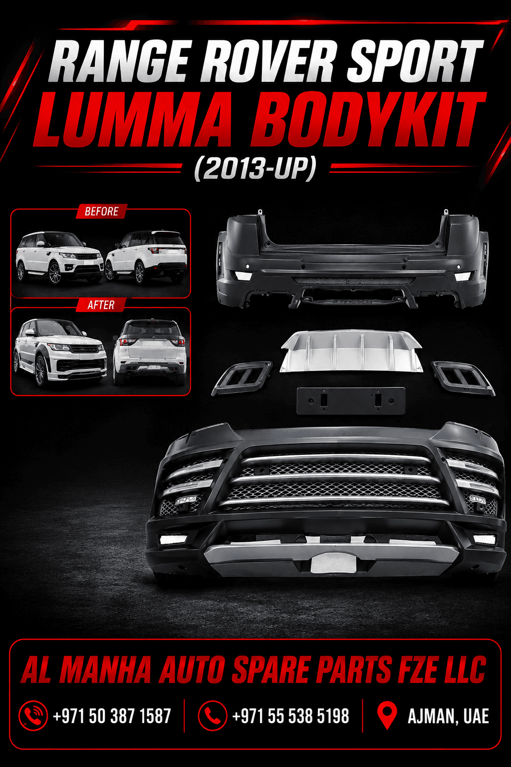 RANGE ROVER SPORT STARTECH BODYKIT(2013-UP)