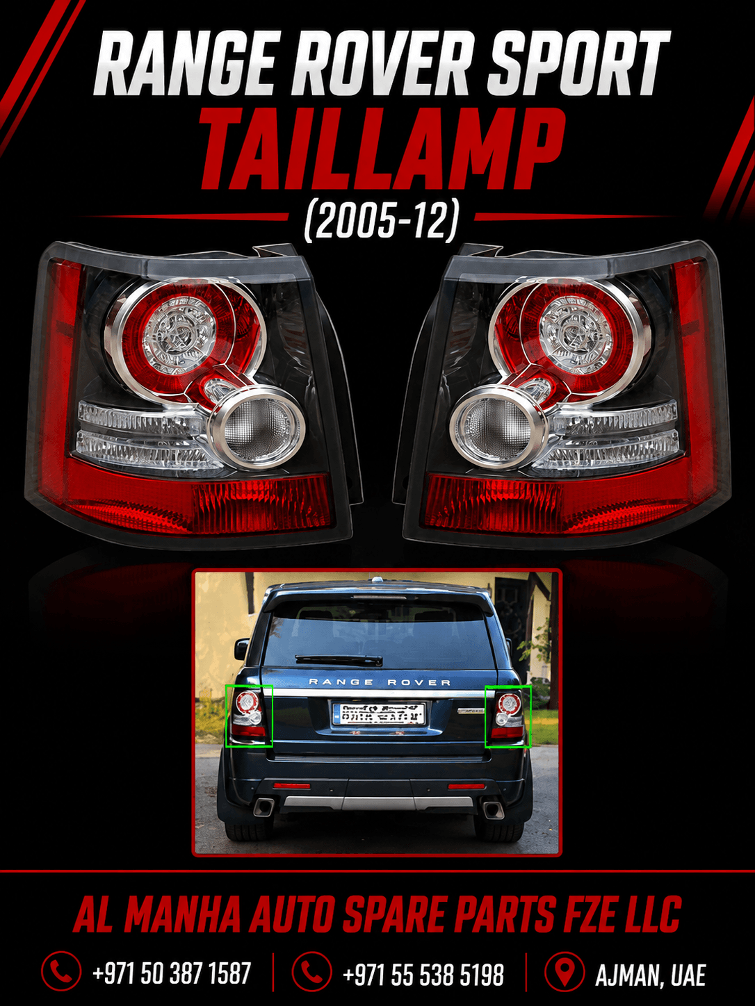 RANGE ROVER SPORT TAILLAMP(2005-12)