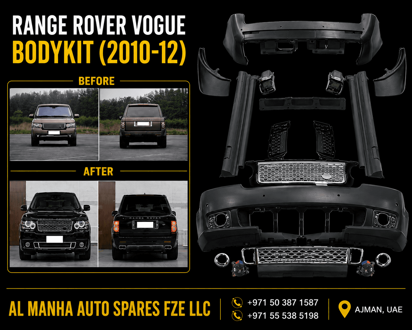 RANGE ROVER VOGUE BODYKIT(2010-12)