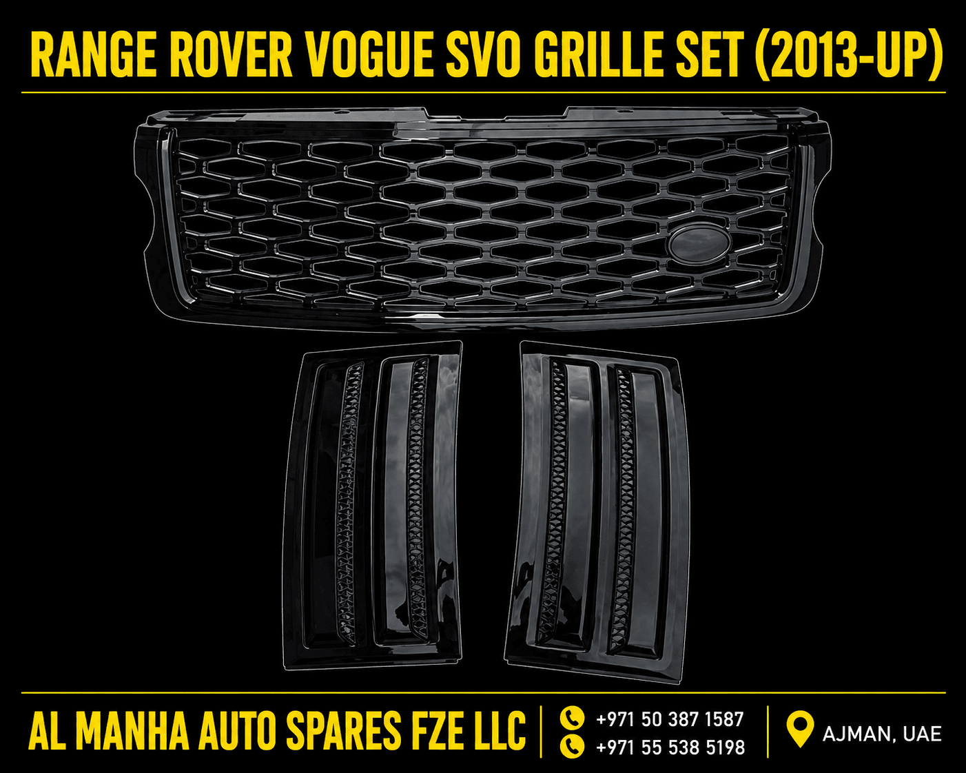 RANGE ROVER VOGUE SVO GRILLE SET(2013-UP)