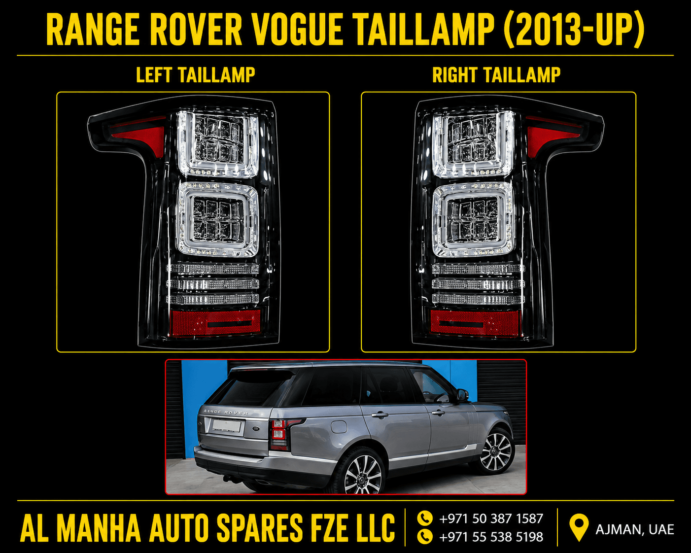 RANGE ROVER VOGUE TAILLAMP(2013-UP)