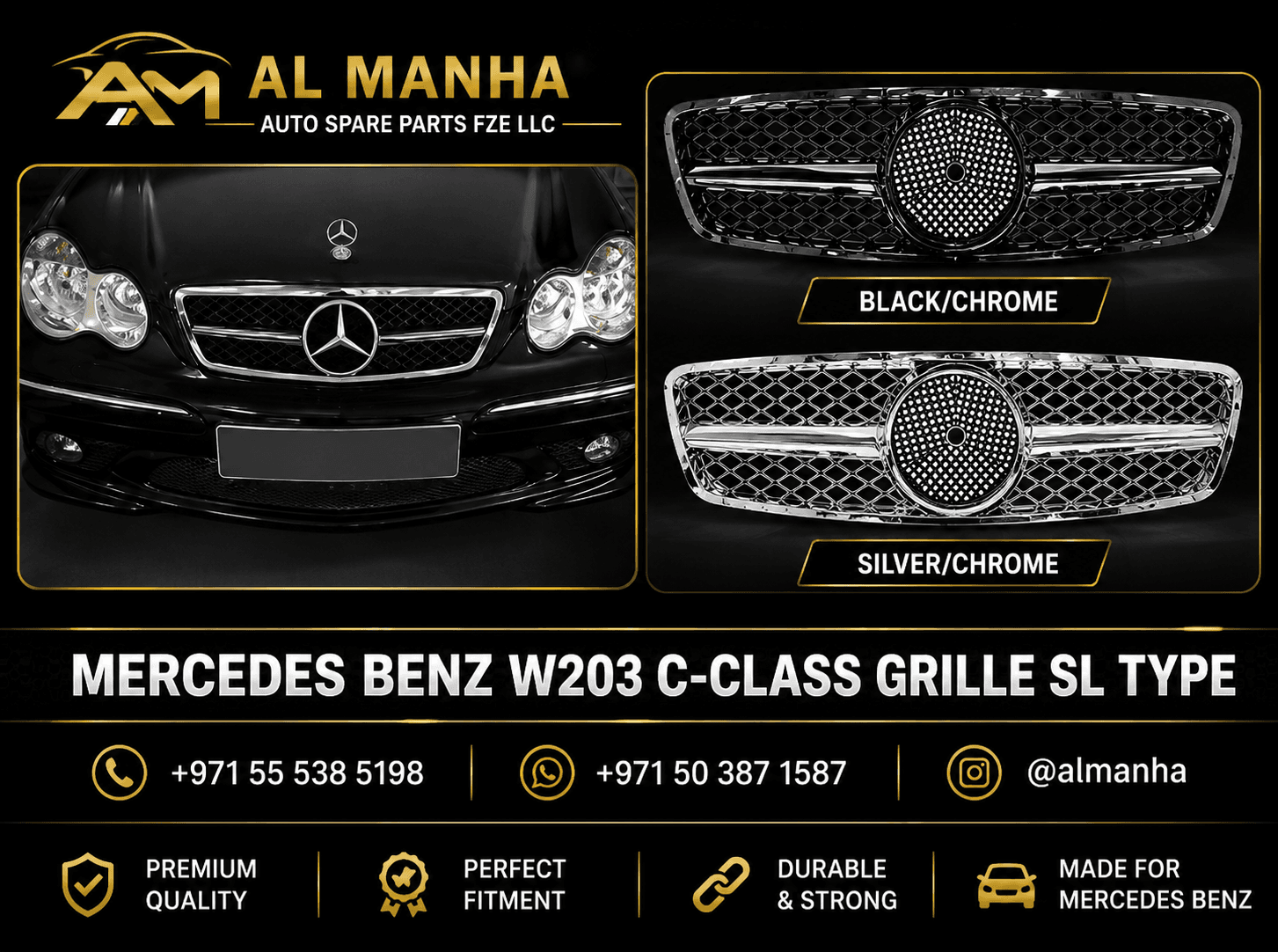 W203 HEADLAMP