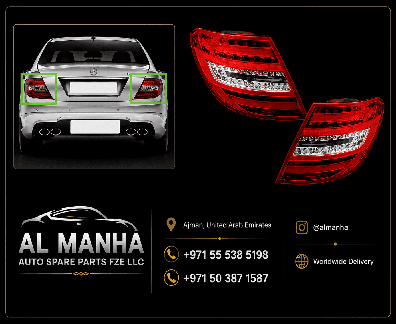 204 TAIL LAMP CHINA