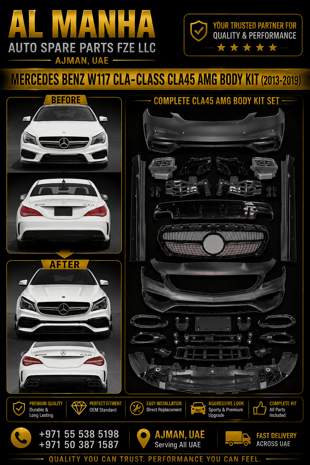 117 BODY KIT DIAMOND WITHOUT