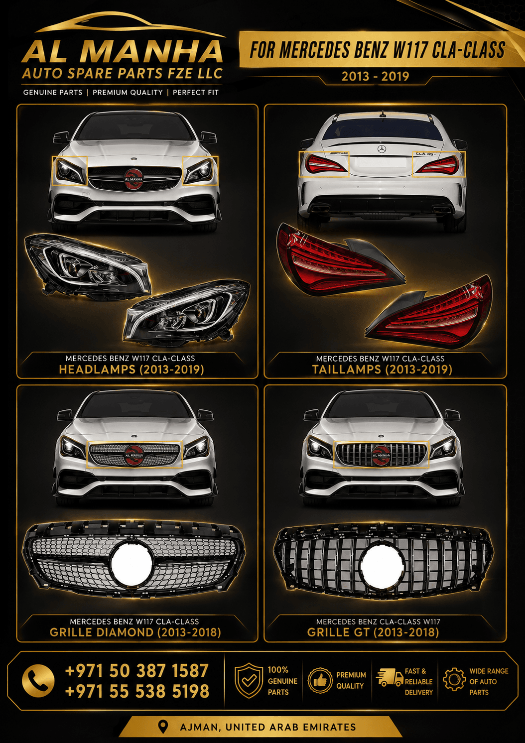 FOR MERCEDES BENZ W117 CLA-CLASSjpg