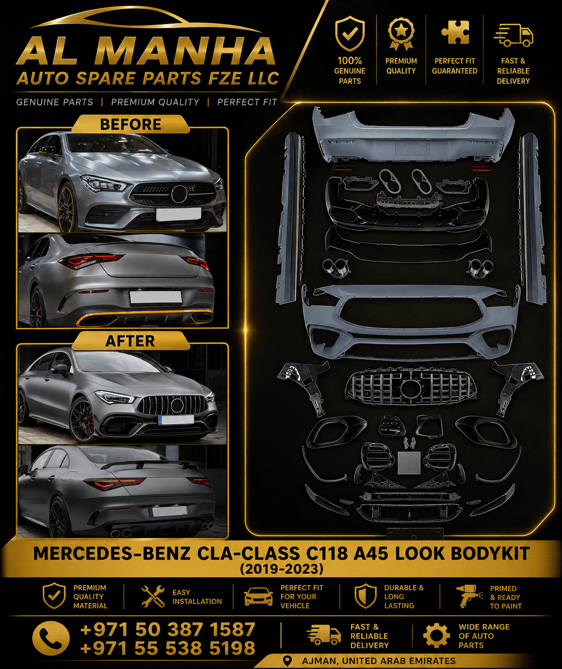 118 A45 BODYKIT
