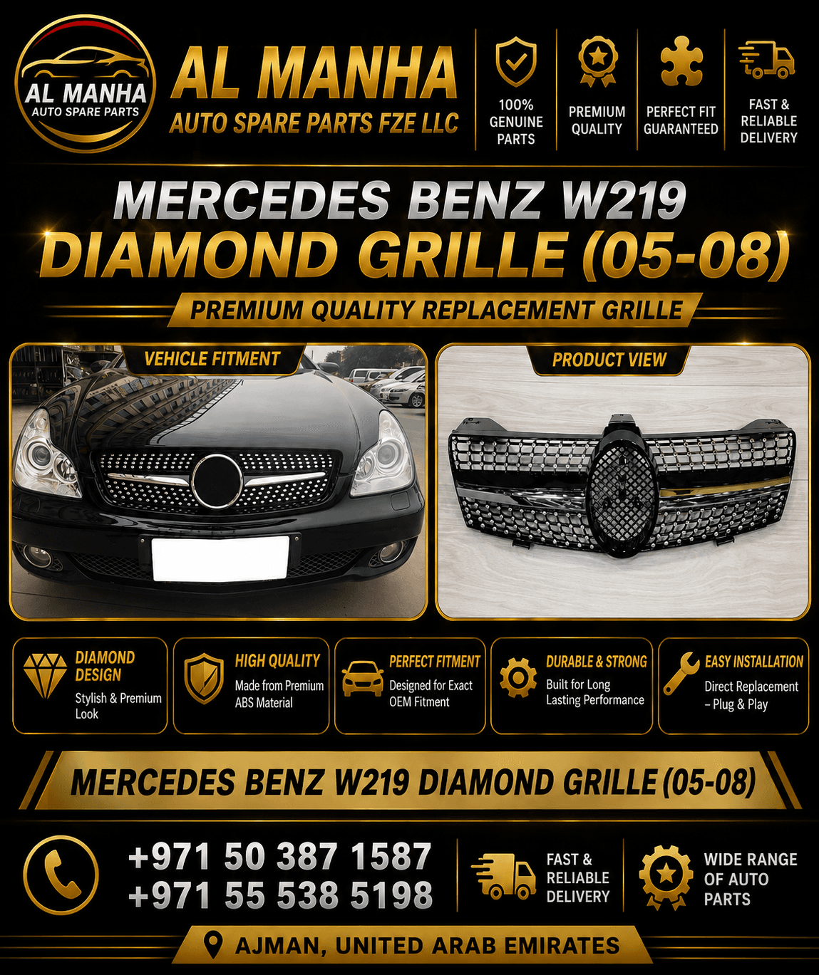 219 DIAMOND GRILLE 5-8 MODEL