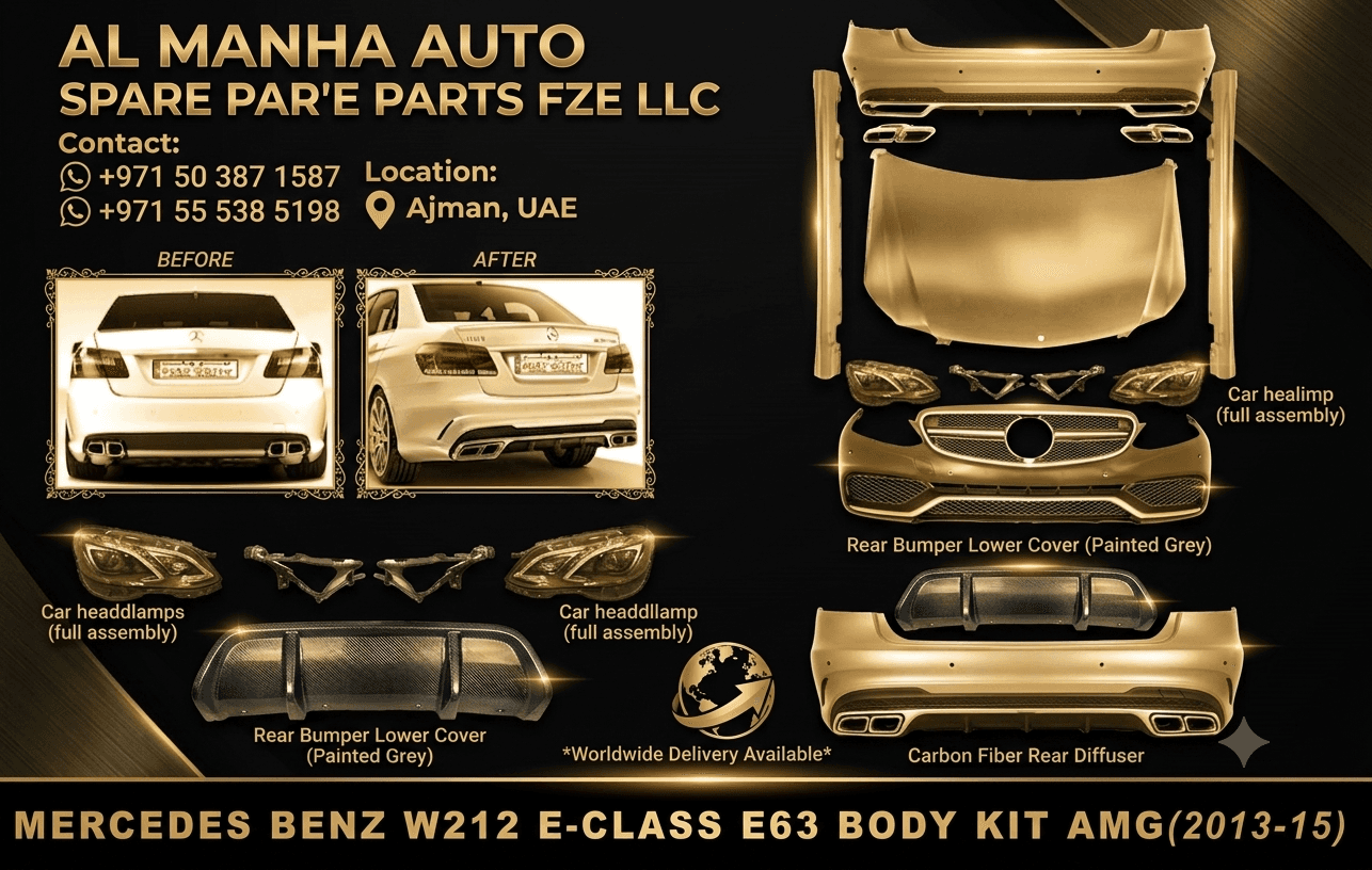 MERCEDES BENZ W212 E-CLASS E63 BODY KIT AMG(2013-15)