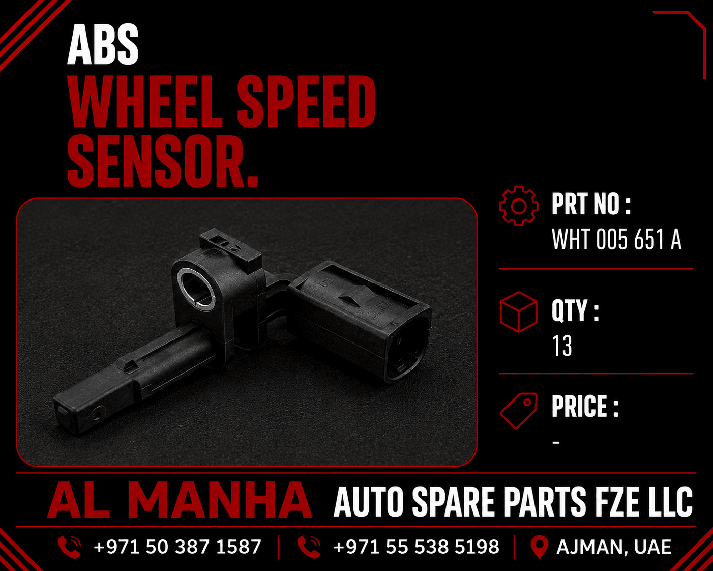 ABS Wheel Speed Sensor