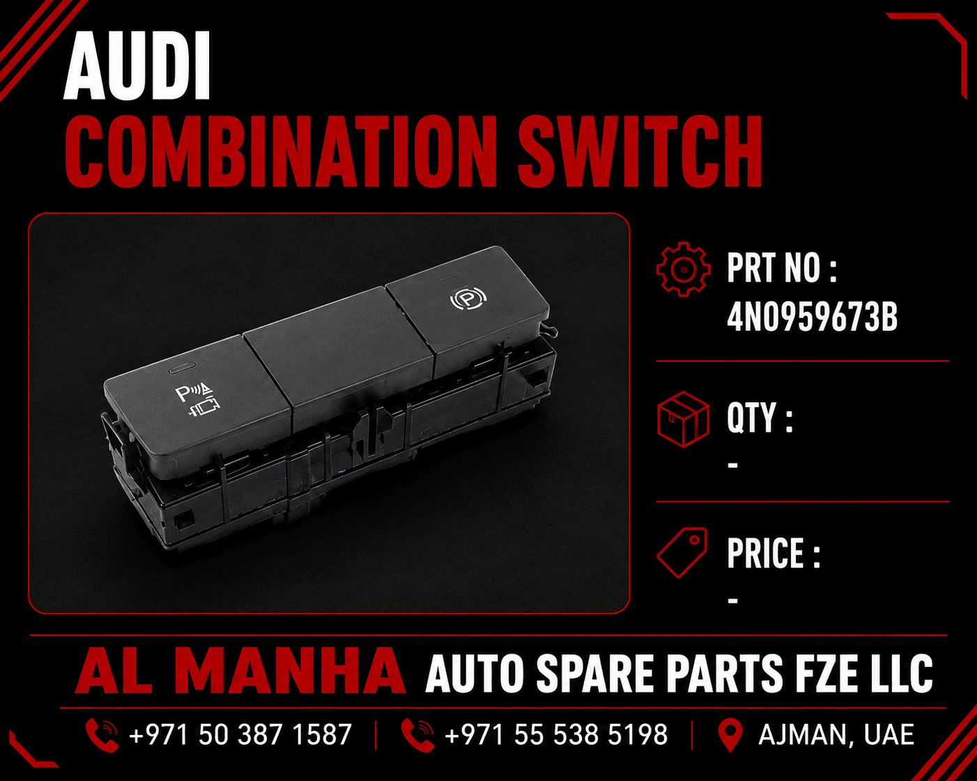 AUDI COMBINATION SWITCH