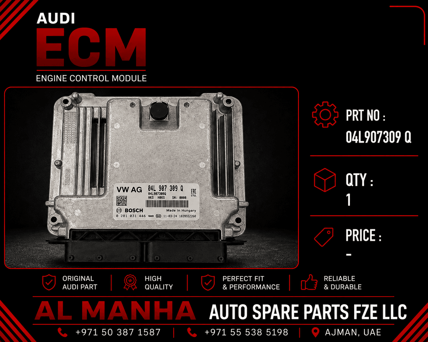 AUDI ECM