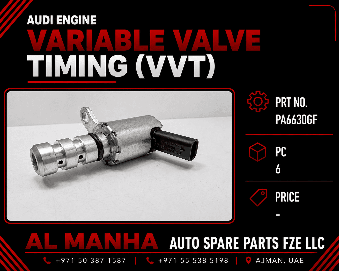 AUDI Engine Variable Valve Timing (VVT)
