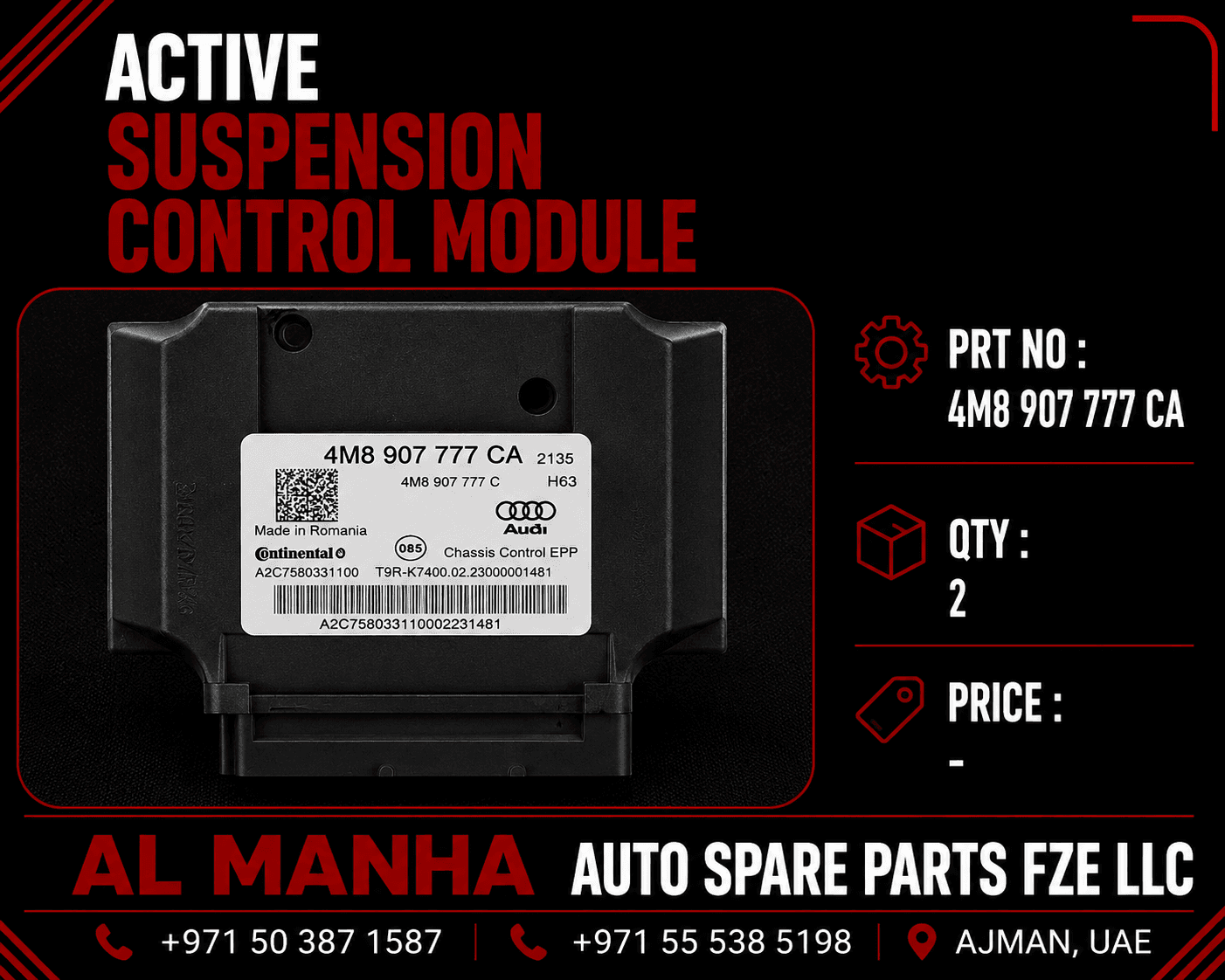 Active Suspension Control Module