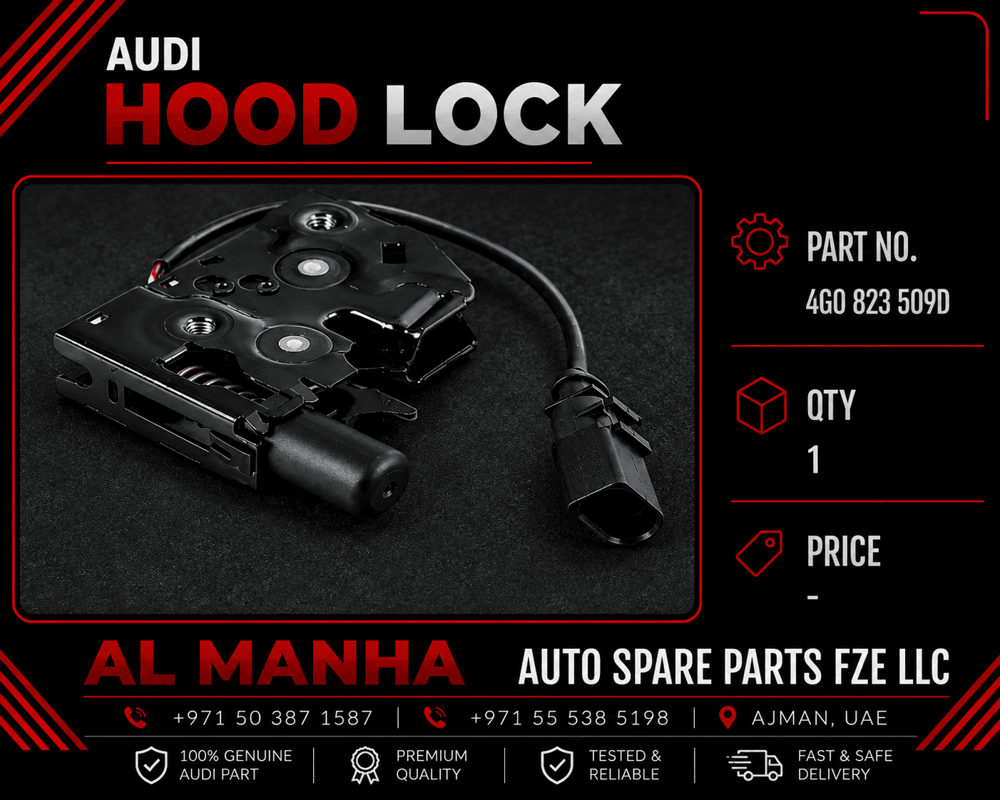 Audi Hood Lock