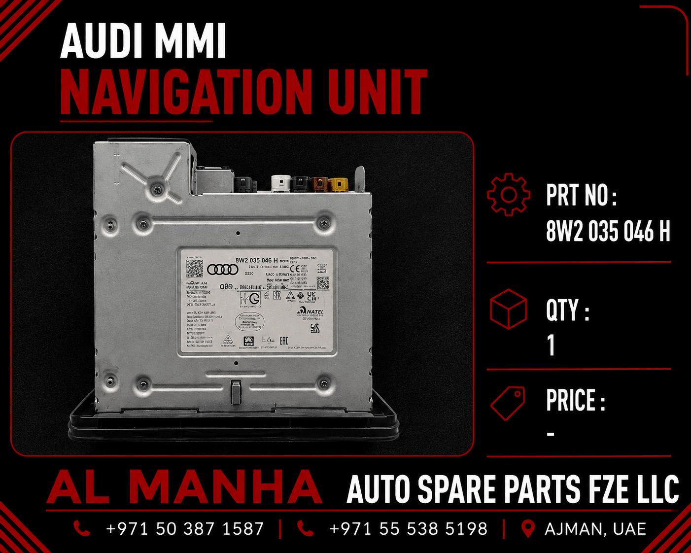 Audi MMI Navigation Unit