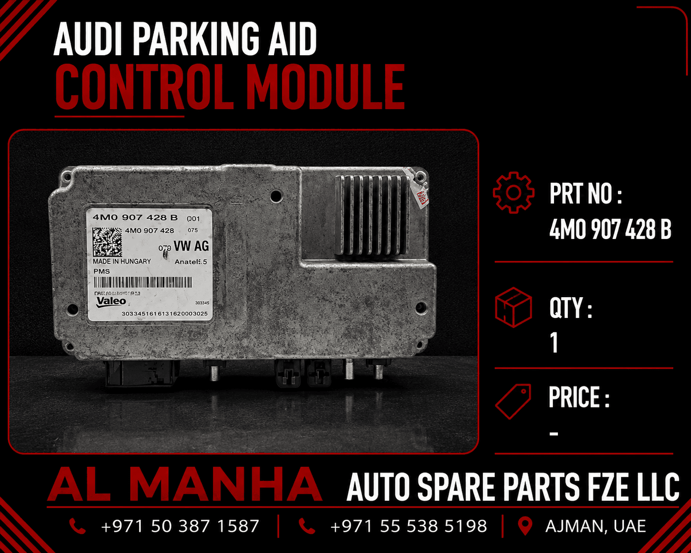 Audi Parking Aid Control Module