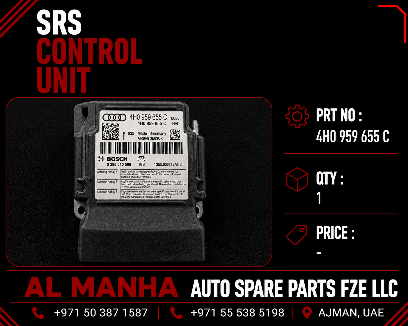 SRS CONTROL UNIT