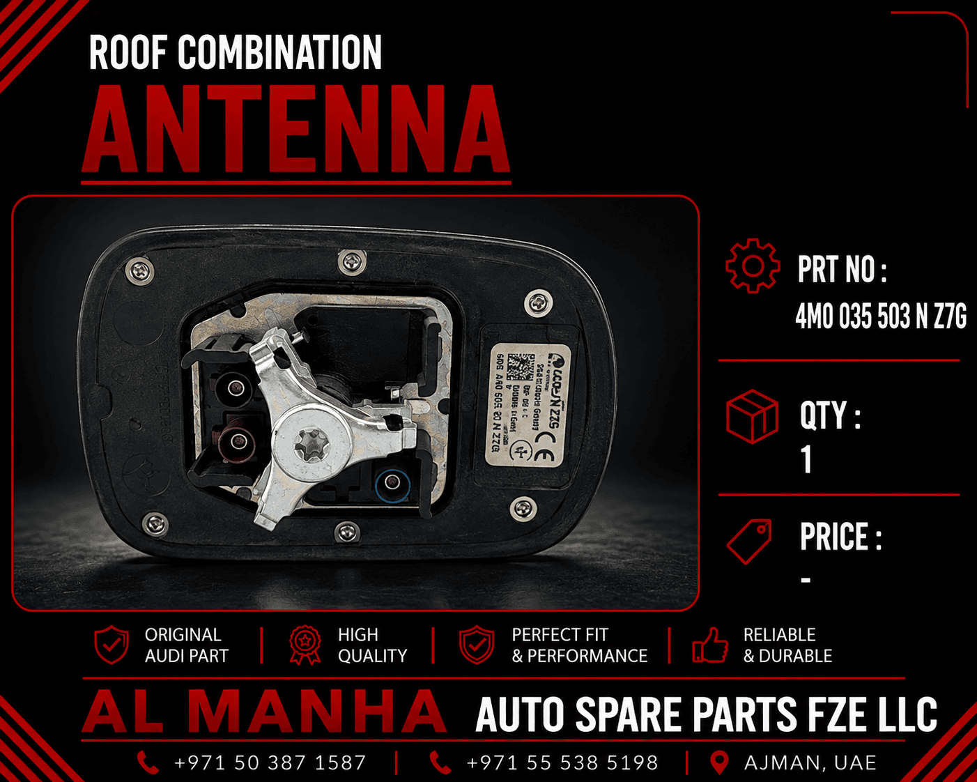roof combination antenna