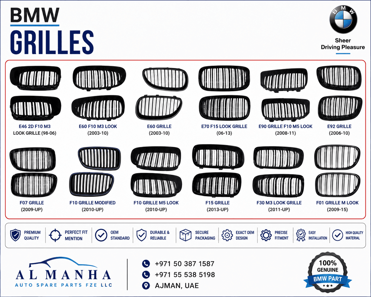 BMW GRILLES